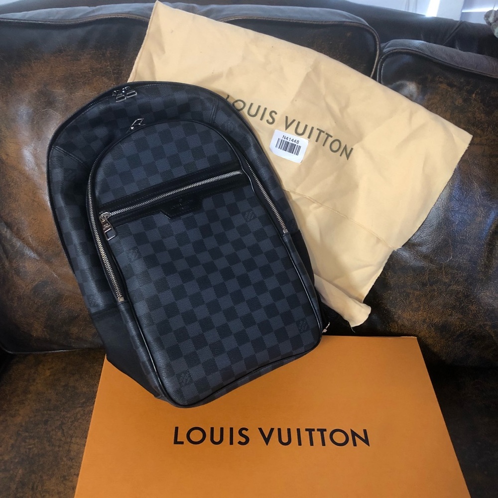 Auth Louis Vuitton Large Backpack
